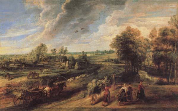 Peter Paul Rubens Return of the Peasants from the Fields oil painting image